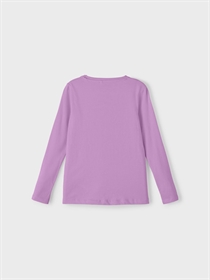NAME IT Langærmet Bluse Violet Violet Tulle